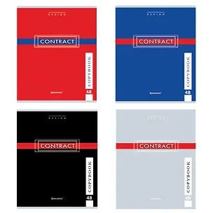 Тетрадь в клетку Brauberg, Contract, 48 листов 2937360