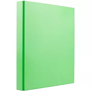 Папка архивная 35мм А4  "Neon" 4 кольца, зеленый — 259010 — 1