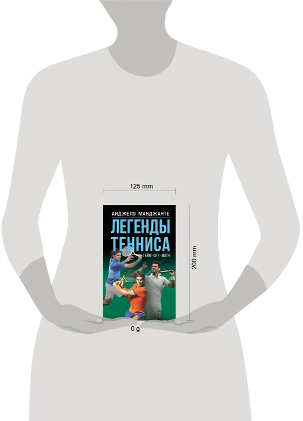 Книга Легенды тенниса. Гейм, сет, матч (Анджело Манджанте) — 10