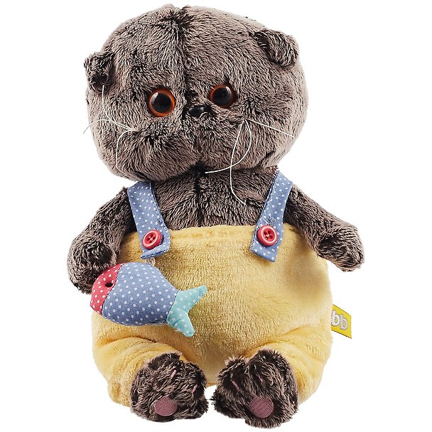 Игрушка мягкая Budi Basa, Басик BABY в меховом комбинезоне 2775357 — 1