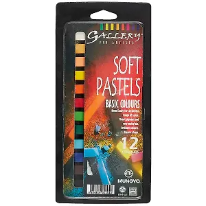 Пастель сухая мягкая «Mungyo Basic», 12 оттенков