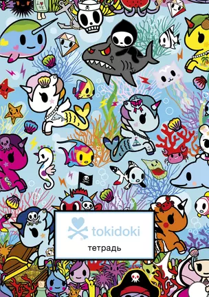 tokidoki. Тетрадь (B5, 40 л., УФ-лак) — 369786 — 1