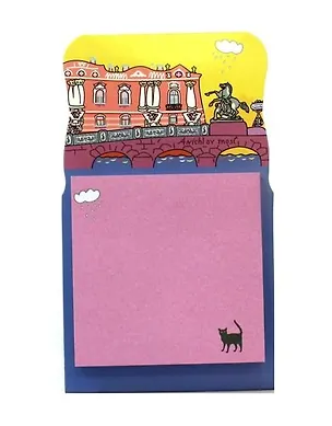 Блок бумаги 70*70мм самоклеящийся "Аничков мост " 249857