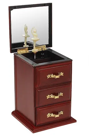 Шкатулка музык шкаф 8,5*12*13 см (289693) 2347107