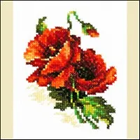 Набор д/творчества ЧУДЕСНАЯ ИГЛА Набор д/вышивания "Красный мак"