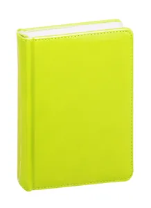 Ежедневник недат. А6 136л Base салатовый, кожзам, тв.переплет, тонир.блок