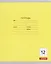 Тетрадь 12 листов, в крупную клетку, "Однотонная серия", в ассортименте — 3070759 — 2