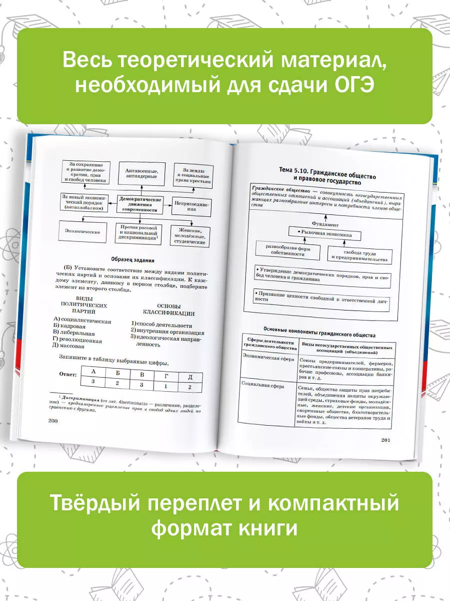 ОГЭ. Обществознание. Новый полный справочник для подготовки к ОГЭ (Пётр  Баранов) - купить книгу с доставкой в интернет-магазине «Читай-город».  ISBN: 978-5-17-157361-4