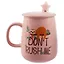 Кружка с крышкой и ложкой Ленивец Don`t rush me (керамика) (400мл) (12-08070-188-SLT) — 2711150 — 3
