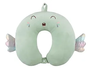 Подушка на шею с кнопкой «Аксолотль», (30х30 см) 3020034