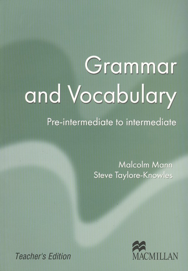 Книга Grammar and Vocabulary. Pre-intermediate to intermediate. / Грамматика и лексика современного английского языка. Teachers edition. / Книга для учителя () — 1
