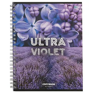 Тетрадь в клетку BG, Ultra violet, 80 листов, в ассортименте