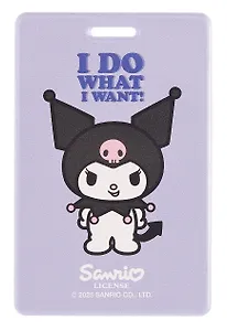 Чехол для карточек вертикальный Sanrio I do what I want! (ПВХ)