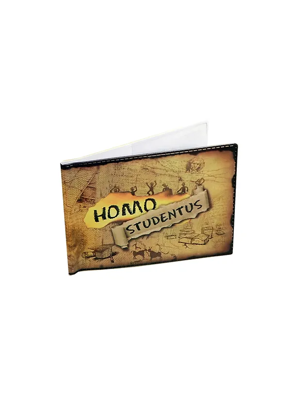 Студенческий билет пластик HOMO STUDENTUS 11*8,5 см (488332) 2346931 — 1