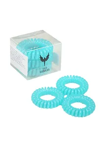 Резинка-браслет для волос Hair Bobbles изумрудная (3 шт.) (913990)