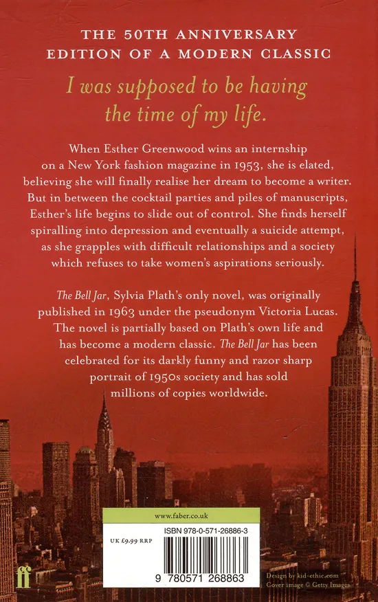 Книга The Bell Jar (Сильвия Плат) — 2