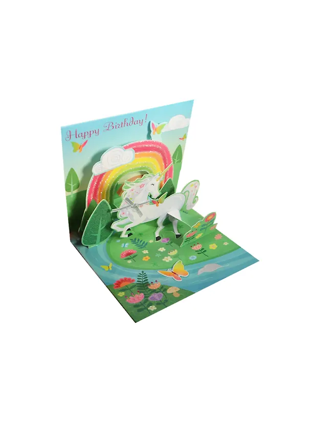 3D открытка Шары (Birthday) (панорама) (A165) (24,5х11) 2434808 — 1