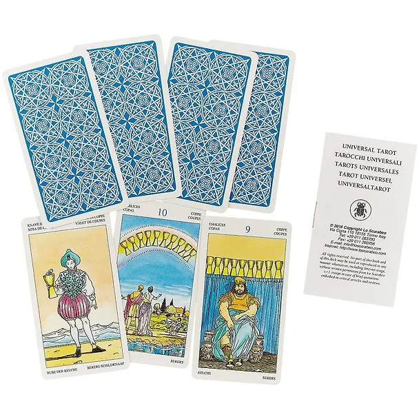 Книга Таро Аввалон, Мини Таро Универсальное (Mini Tarot Universal) () — 3