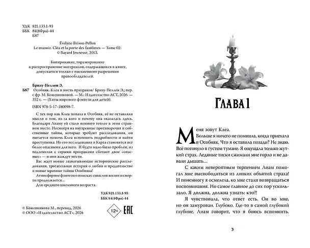 Книга Особняк. Клеа и месть призраков (Эвелин Бризу-Пеллен) — 14