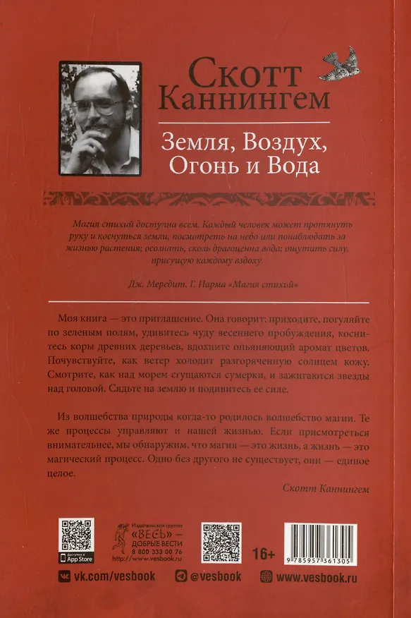 Книга Земля, Воздух, Огонь и Вода: еще больше техник природной магии (Скотт Каннингем) — 2
