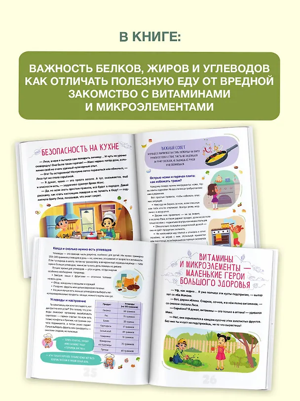 Книга Полезная еда. Питайся правильно. Советы для маленького шеф-повара (Тарас Бабин) — 6