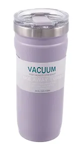 Термостакан Лавандовый (пластик/металл) (710мл) (12-07599-M6)