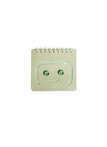 Блокнот Улыбка с пуговицами зеленый (003384) (Карамба)