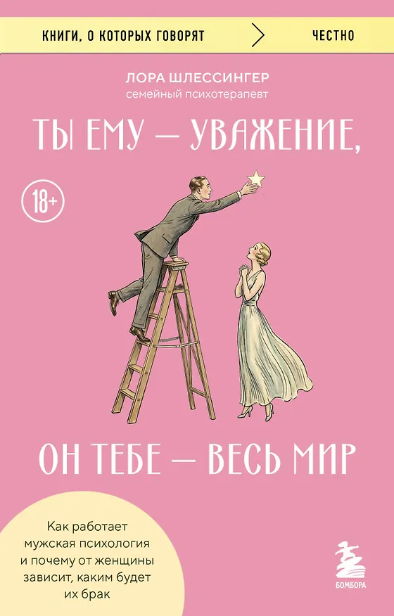 Книга Ты ему - уважение, он тебе - весь мир. Как работает мужская психология и почему от женщины зависит, каким будет их брак (Лора Шлессингер) — 1