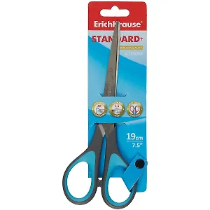 Ножницы Erich Krause, Standard+ 19 см, ассорти
