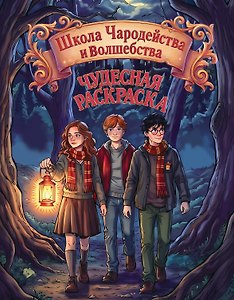 Школа Чародейства и волшебства. Чудесная раскраска