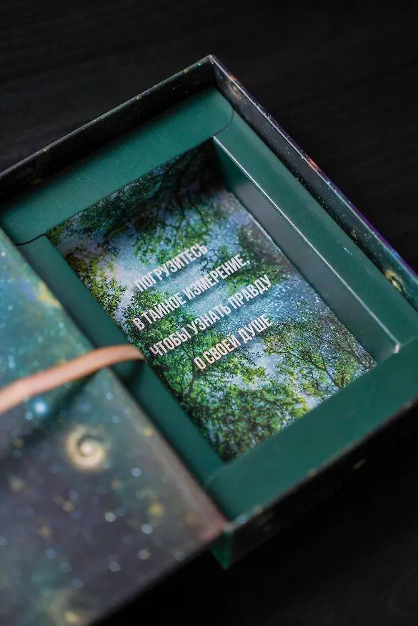 Книга Оракул «Священный лес». Таро, гадания и знаки. Медитации в подарок (Дениз Линн) — 13