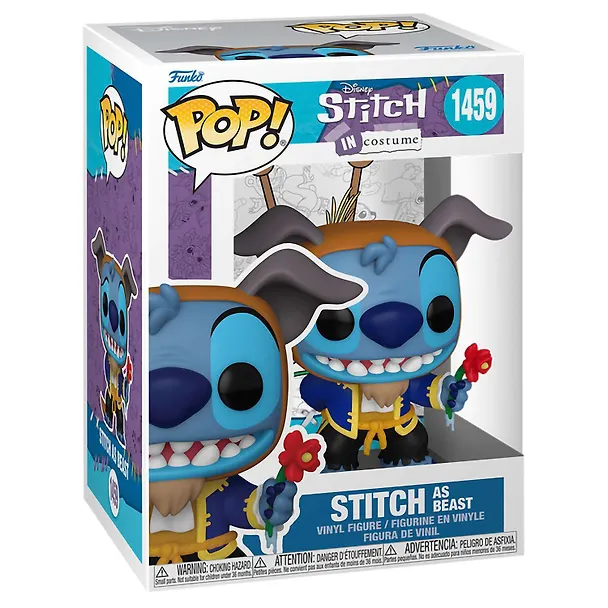 Фигурка Funko POP! Disney Lilo & Stitch in Costume Stitch as Beast (1459) (Fun75162) 3144137 — 2