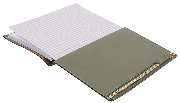 Книга для записей «Green» А5, 80 листов в клетку, со сменным блоком, Schiller 3110699 — 6