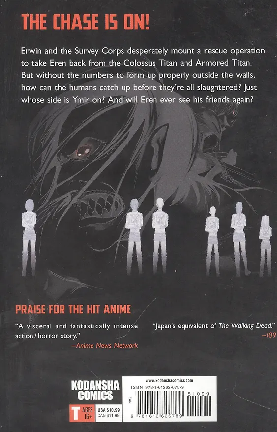 Книга Attack on Titan 12 (Hajime Isayama) — 2