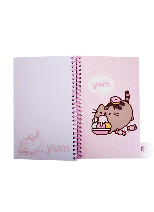 Записная книжка А6+ 60л "Pusheen" спираль, 6 цв.разделителей, инд.уп. 256945 — 7
