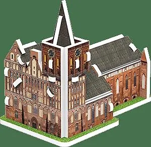Сборная модель, 3D пазл Кафедральный собор, 11 дет., 7,2*4*6 см 343235 — 1