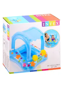 Круг надувной для плавания с сидением 81х66 см. INTEX. (в коробке) Арт. 56581NP