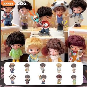 Коллекционная фигурка UKIO, серии Атмосфера города, 11см, 12-Jotoys-15, Blind Box, JOTOYS, 15+ 3174392