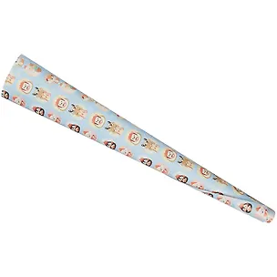 Бумага упаковочная 70*100см "Новогодний микс" инд.уп., ассорти 263065