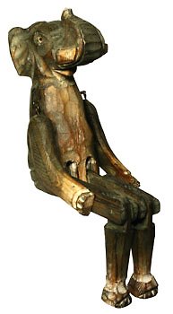 Декоративная фигурка "Слон" (дерево) (14504) 2193339 — 1