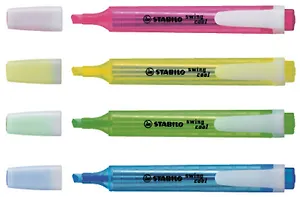 Текстовыделитель Stabilo, Swing, желтый