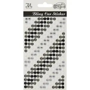 Стразы Диагональ Серебро, 18,5*9