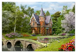 Паззл Educa 1000 эл. 68*48см. "Особняк у моста" 15519