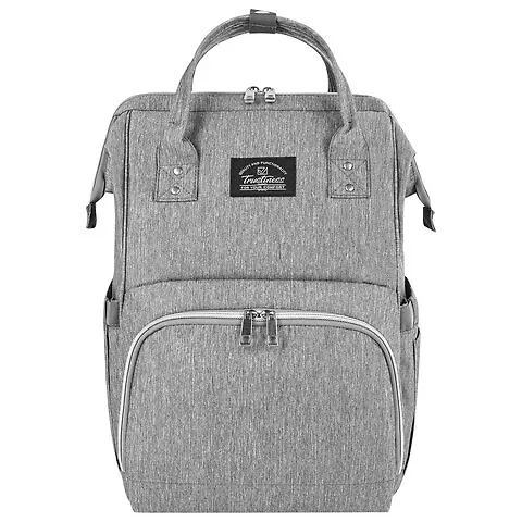 Рюкзак BRAUBERG MOMMY 40*26*17см. серый, коврик, крепления на коляску, термокарманы 3115354 — 2