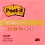 Стикеры Post-it, розовые, 100 листов, 7.6 х 7.6 см — 235412 — 2