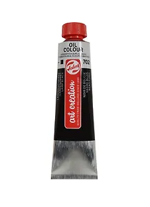 Краска масляная Art Creation №702 сажа газовая, 40мл, туба, Royal Talens