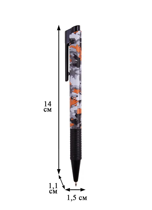 Шариковая ручка синяя автоматическая 0,7 мм, Rough Native, Erich Krause 257816 — 2