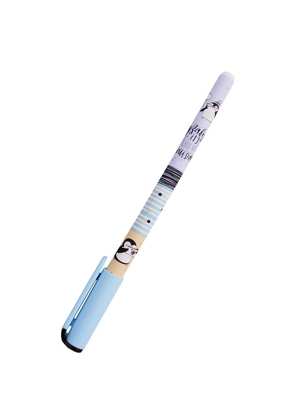 Шариковая ручка синяя 0,5 мм, «Пингвины», Lorex 256085 — 1