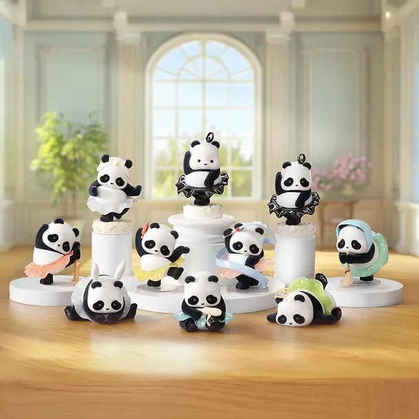 Фигурка коллекционная 52 Toys Panda Roll Ballet Performance Series в ассортименте (коробка) (10х8х8) (64654) 3087855 — 7