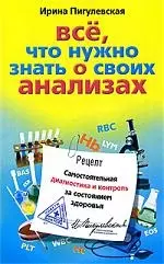 Все, что нужно знать о своих анализах. Самостоятельная диагностика и контроль за состоянием здоровья — 2204919 — 1